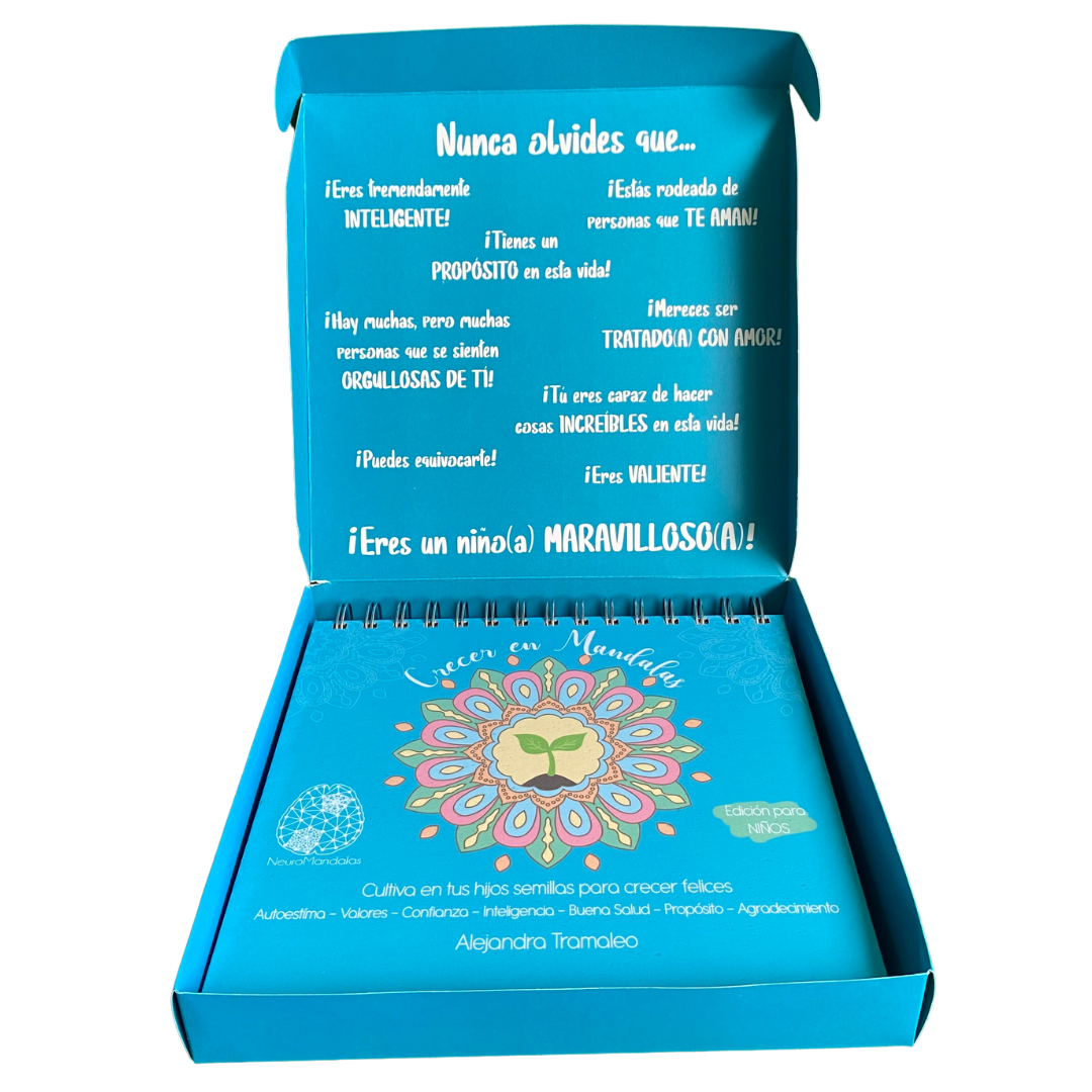 Libro Crecer en Mandalas Niños