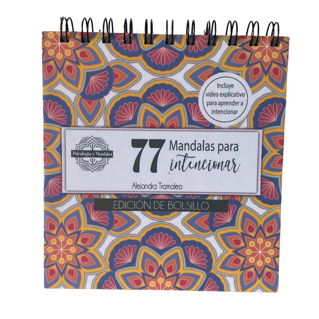 Libro 77 Mandalas para intencionar edición de bolsillo