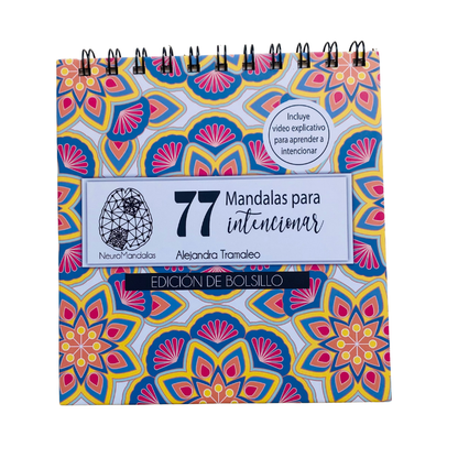 Libro 77 Mandalas para intencionar edición de bolsillo