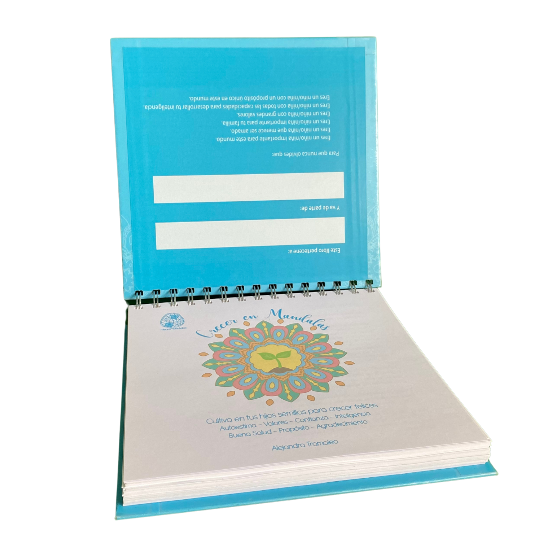 Libro Crecer en Mandalas Niños