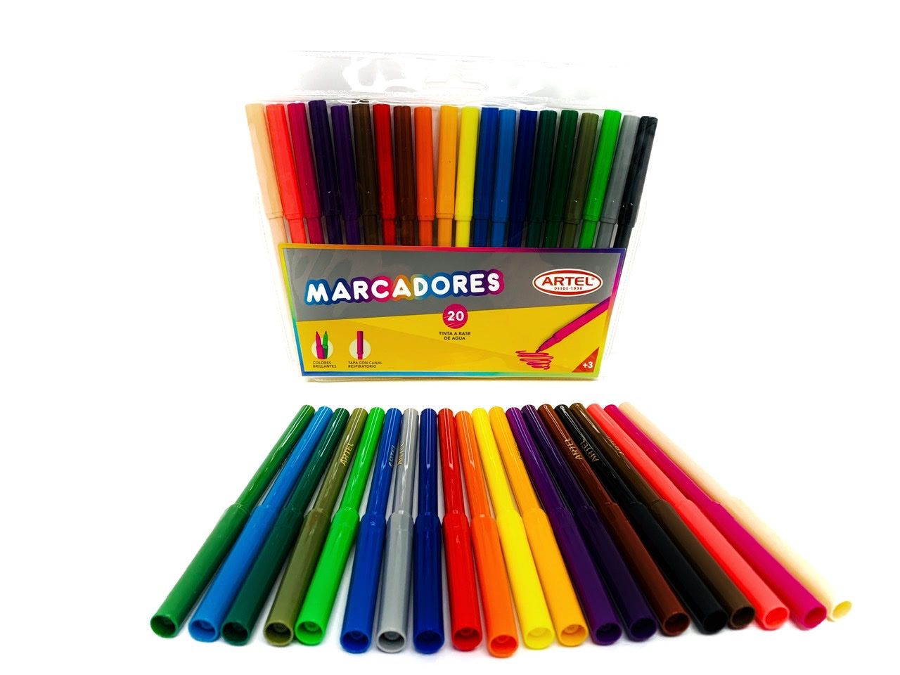 Lápices Escripto 20 colores Artel